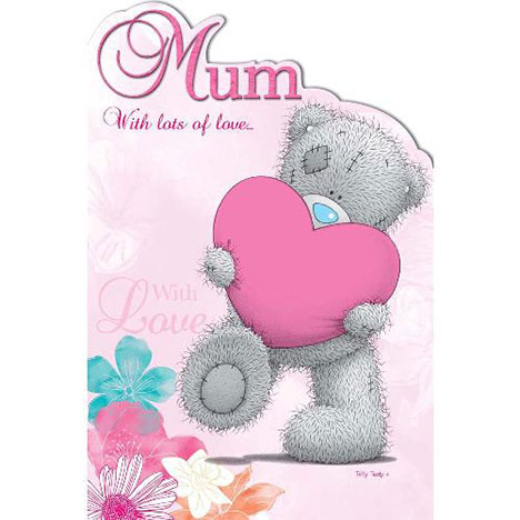 Mum With Lots of Love Me to You Bear Mothers Day Card £2.40